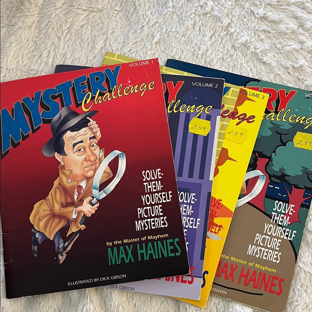 Mystery Challenge Book Set by Max Haines